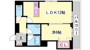 加古川駅 徒歩4分 2階の物件間取画像